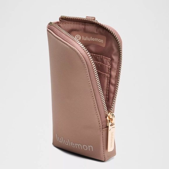 NWT Dual Pouch Wristlet Wallet - Red Clay and Mink Berry - Picture 7 of 7